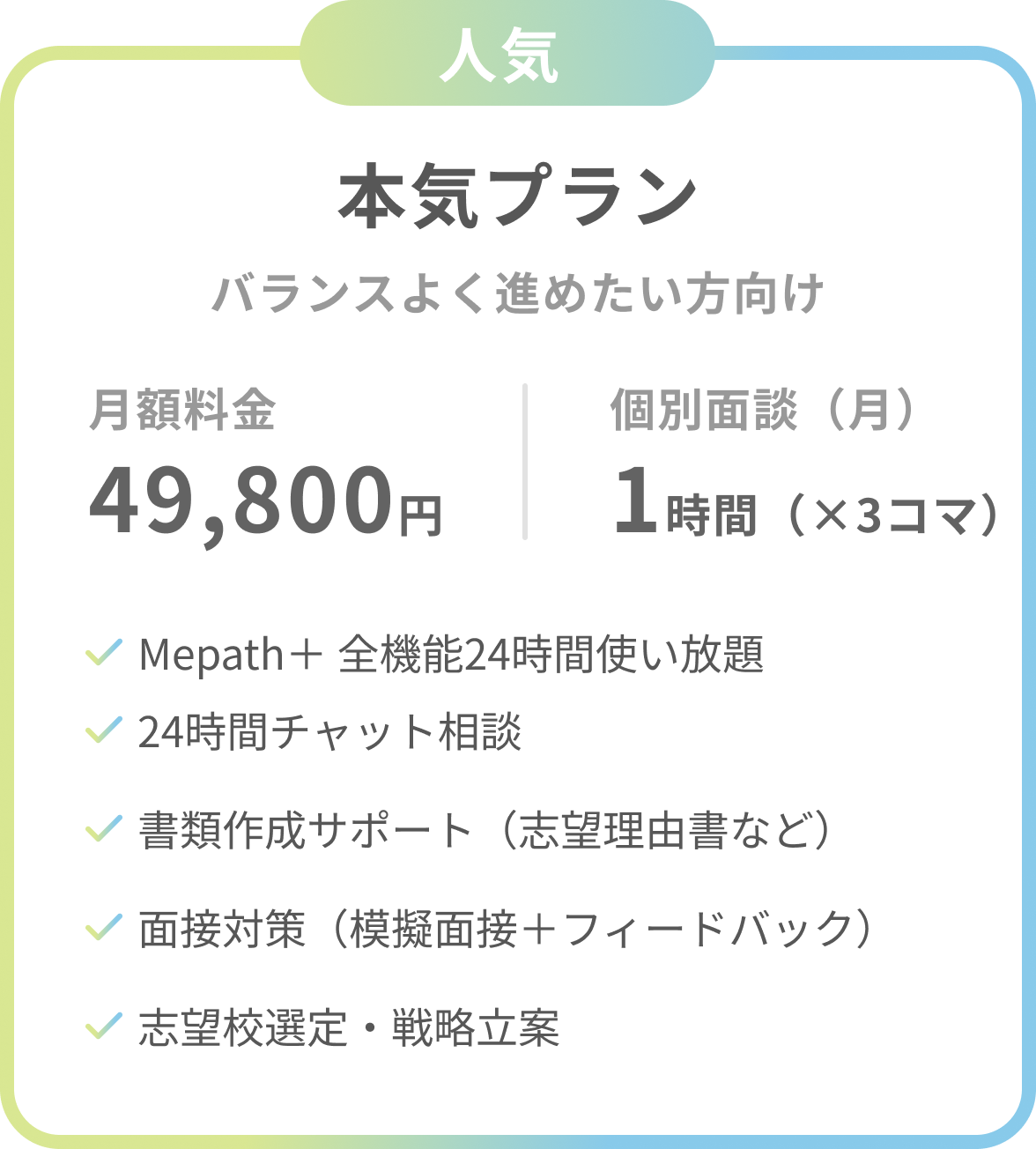 本気プラン